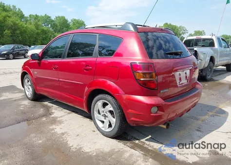 2005 Pontiac Vibe из США, поврежденный, VIN 5Y2SL63895Z432173
